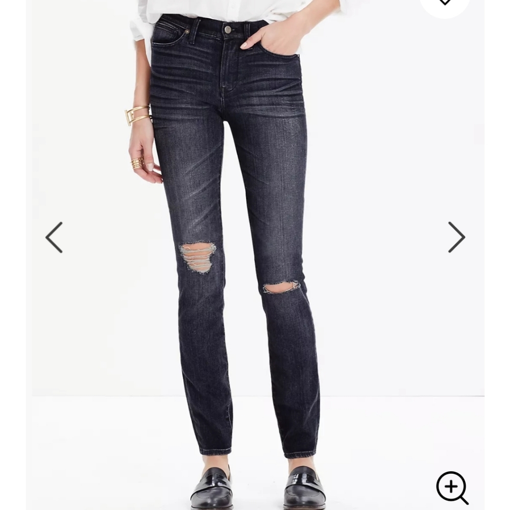 Madewell 9” High Rise Skinny Jeans in Kincaid Wash